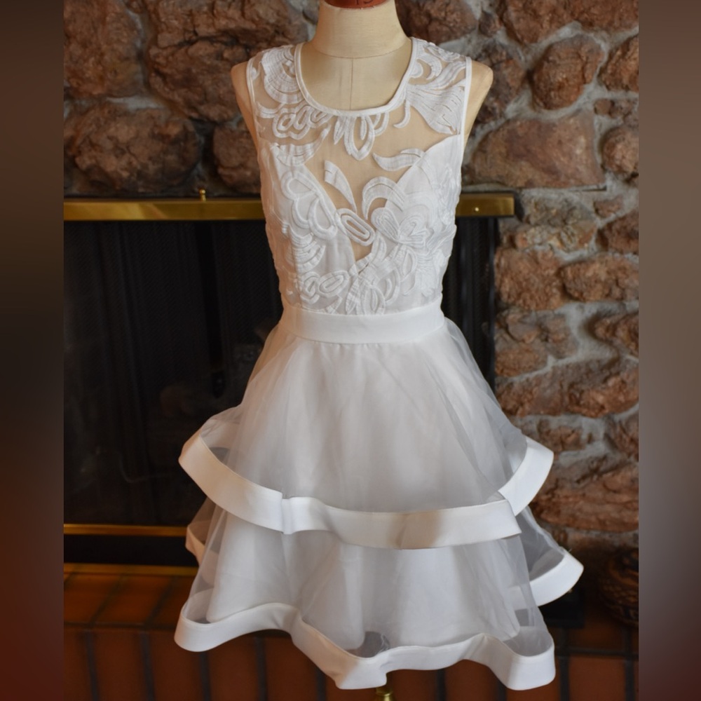 White Lace Dress - NWOT